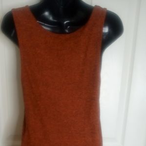 Burnt Orange Dress, Size L, Jeans by Buffalo